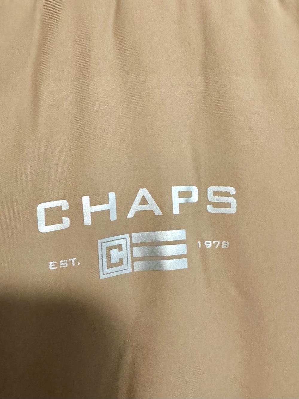 Chaps Porter Tan Hooded Puffer Vest Size 2XL - NEW - Picture 8 of 11
